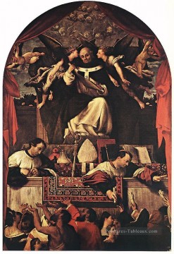 L’aumône de Saint Antoine 1542 Renaissance Lorenzo Lotto Peinture à l'huile